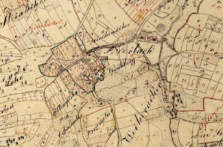 Historische Landkarte von Beerbach