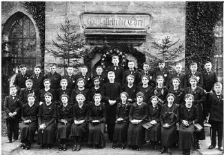 Konfirmation am Palmsonntag im Jahr 1938