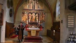 Letzter Sonntag nach Epiphanias 2021 aus der St.-Egidien-Kirche der Evangelisch-Lutherischen Kirchengemeinde Beerbach