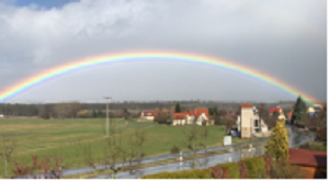 Regenbogen über Röckenhof