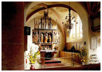 der Chor der St.-Egidien-Kirche