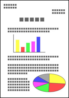 Grafische Darstellung der Umweltberichte - schematisch